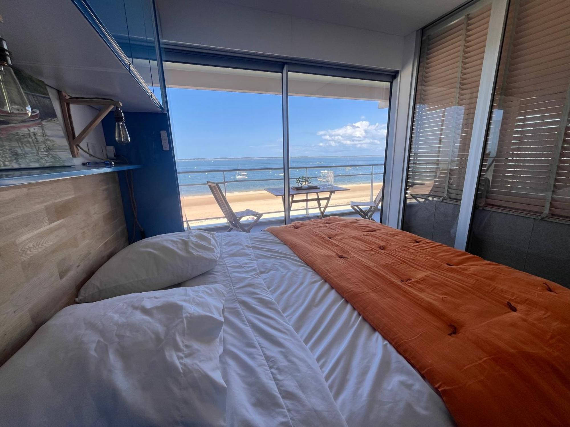 Premiere Ligne Acces Prive Et Direct A La Plage Vue Mer Arcachon Eksteriør billede